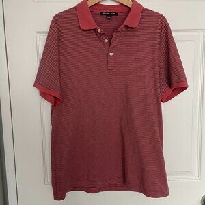 Michael Kors Men's Short Sleeve Polo Shirt Size L
